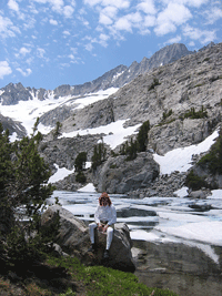 View of Disappointment from Finger Lake